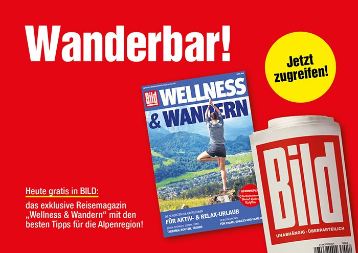 BILD_Plakat_Reisemagazin_Wellness_Wandern_RZ